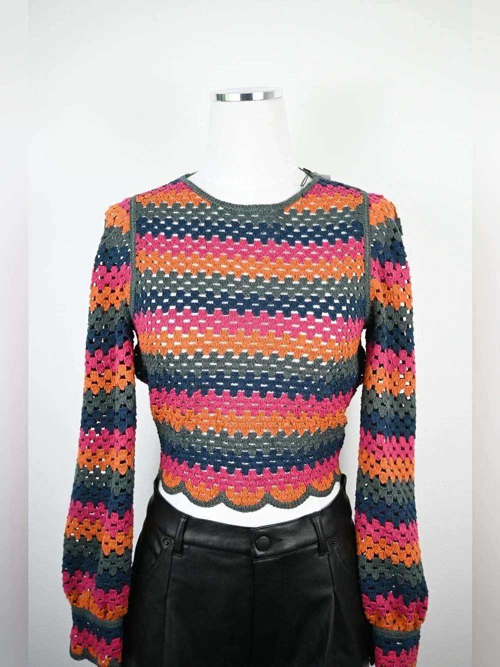 Zara Crochet Blouse